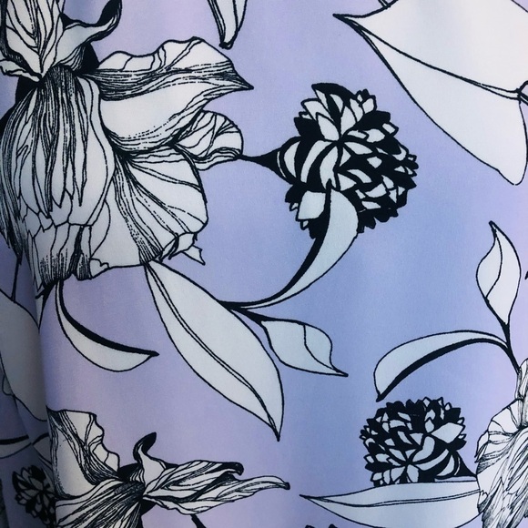 Pastel Layered Dress Blouse Top - Picture 9 of 10